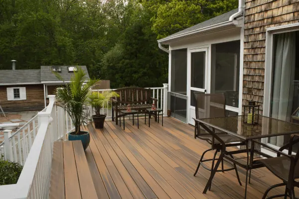 deck de madeira