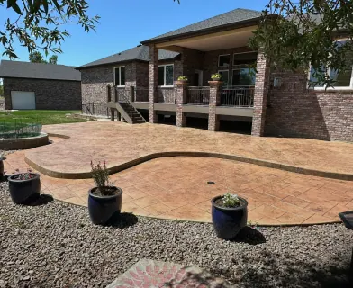 deck de madeira