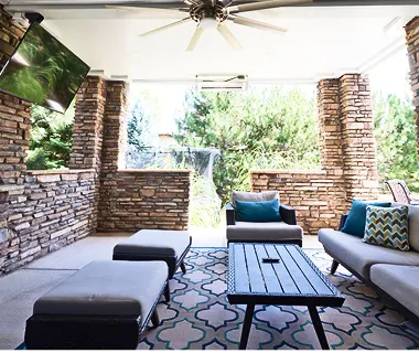 Undercover deck system with recessed lighting